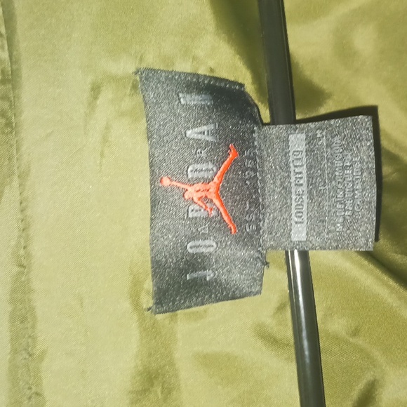 Nike Jordan Flight MVP Faux Fur Fleece Spray Effect MENS SMALL - Picture 2 of 4